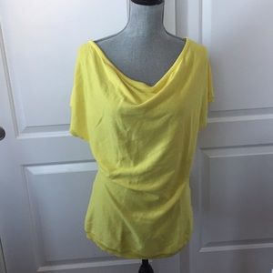 New York & Company Yellow Top